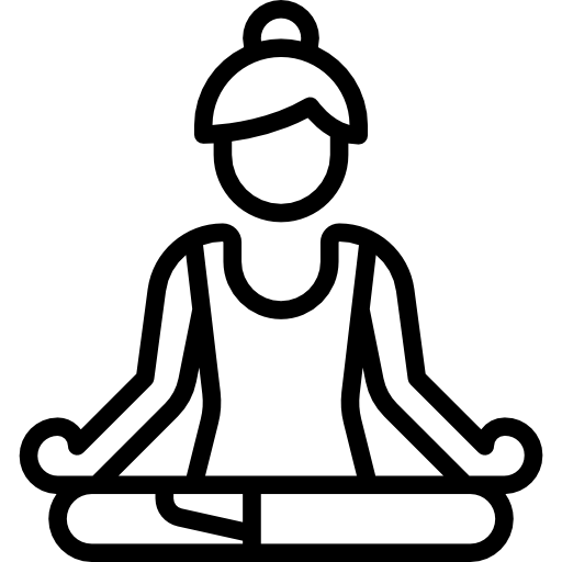 Yoga teacher icon