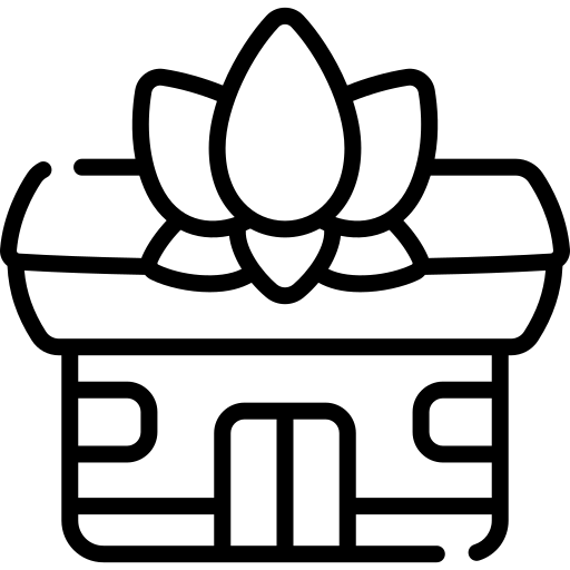 Yoga studio icon